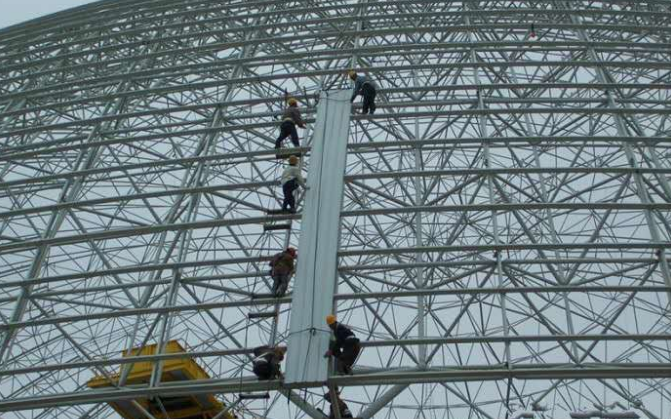 葫芦岛网架装配好以后应当留神哪八项验收事件